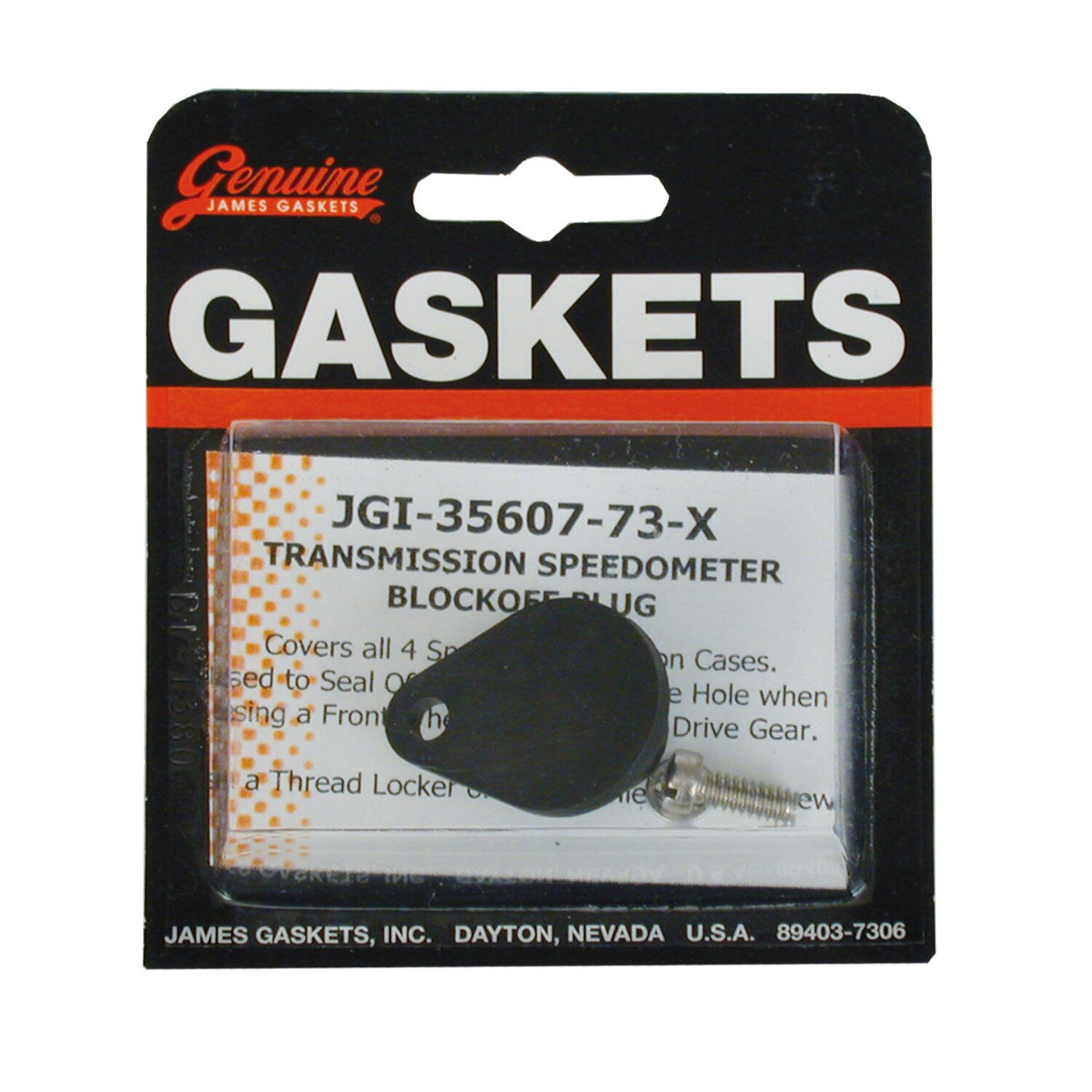 James Gaskets James speedo drive block-off plug & bolt kit