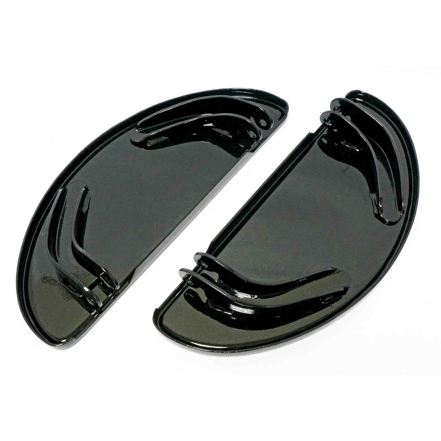 MCS Oval early style floorboards - solid - Black