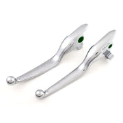 MCS Handlebar lever kit wide blade chrome
