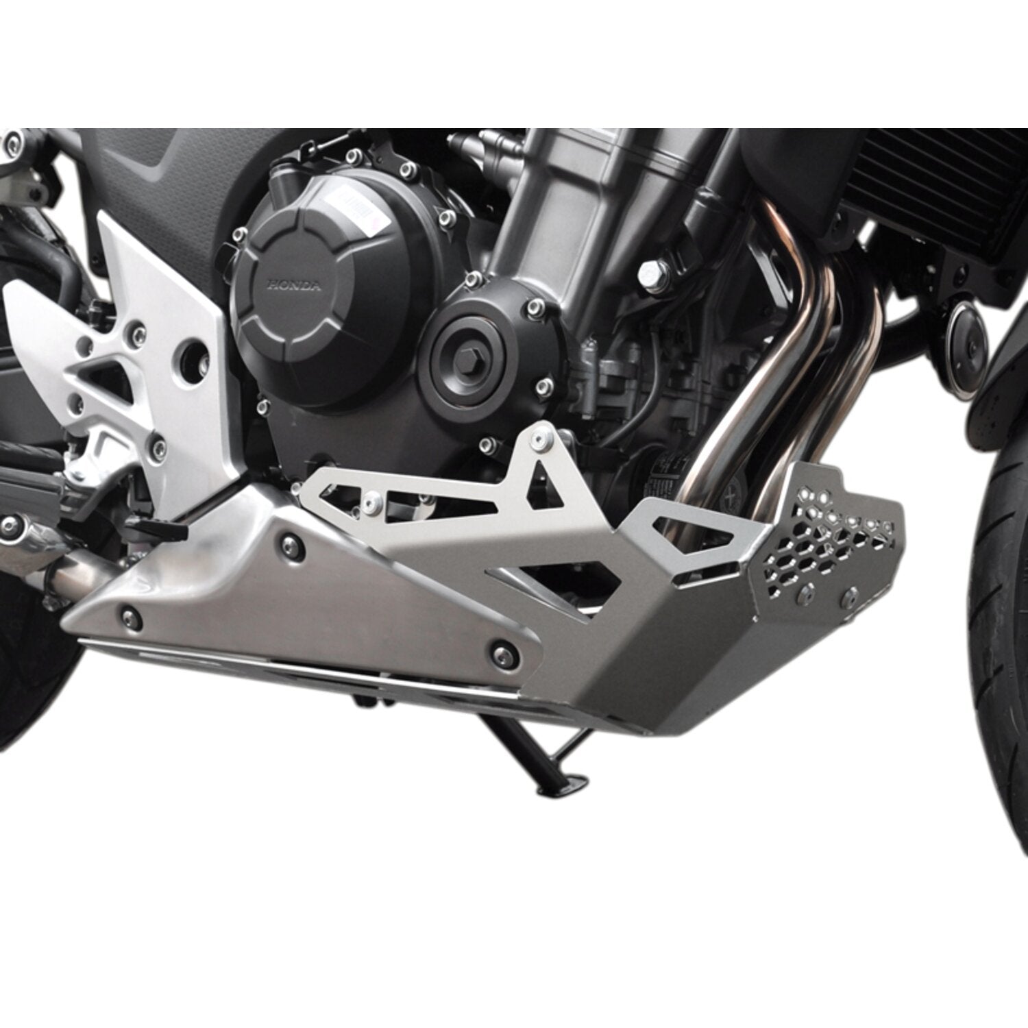 Zieger engine guard silver