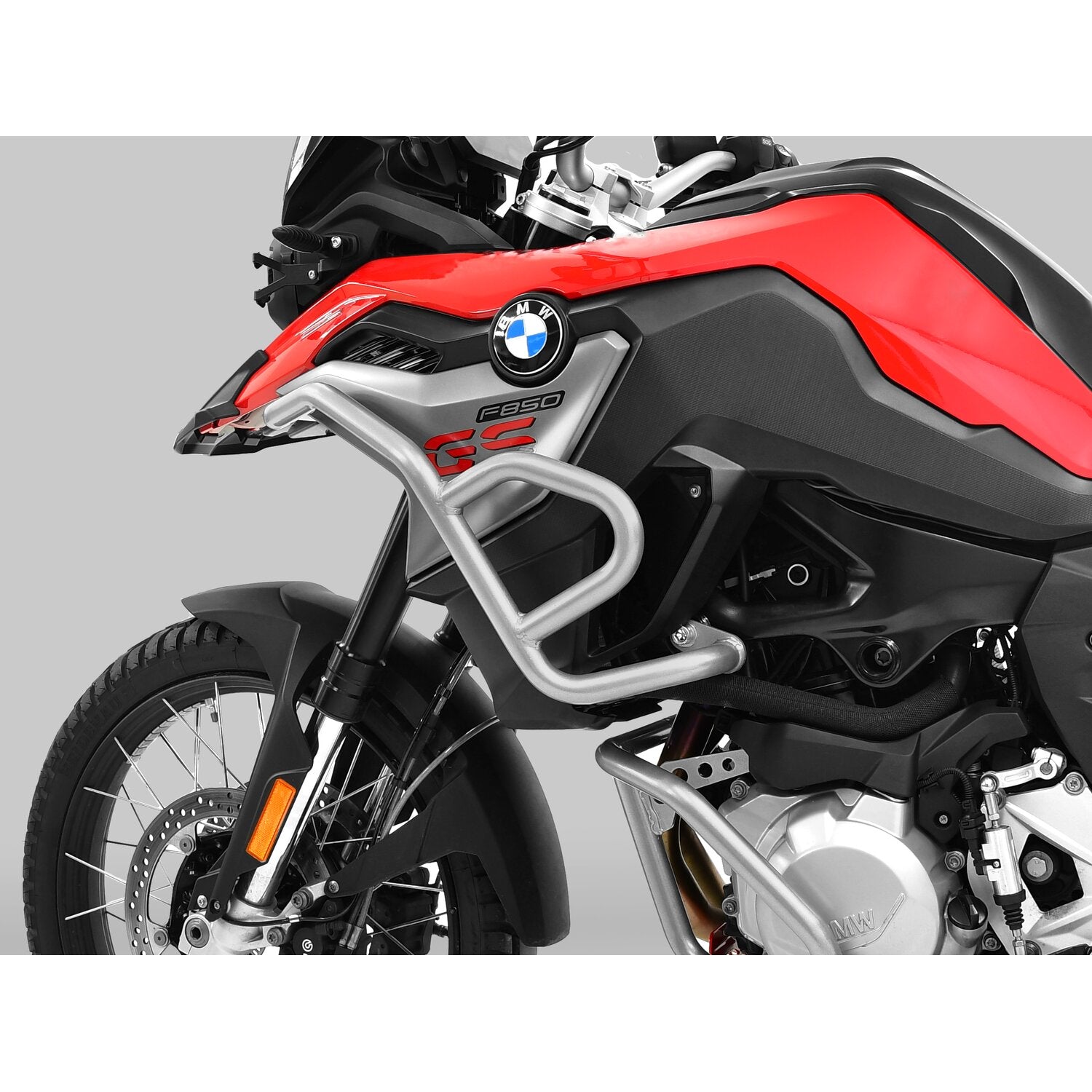 Zieger fairing crash bar silver