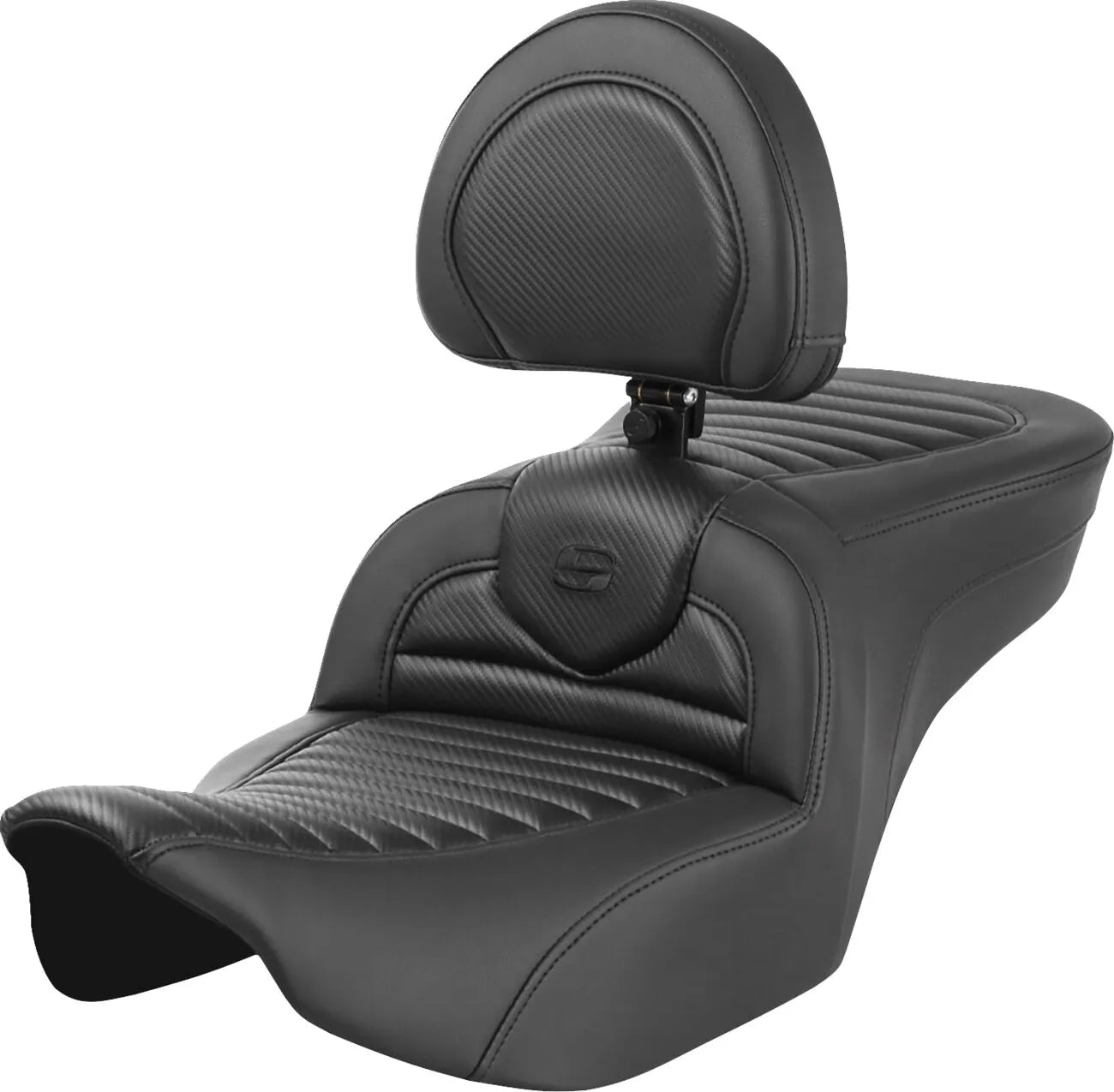 Saddlemen Roadsofa Tr Seat: Gelcore Comfort - For Harley Davidson