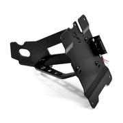 Zieger side mount license plate bracket kit - Black