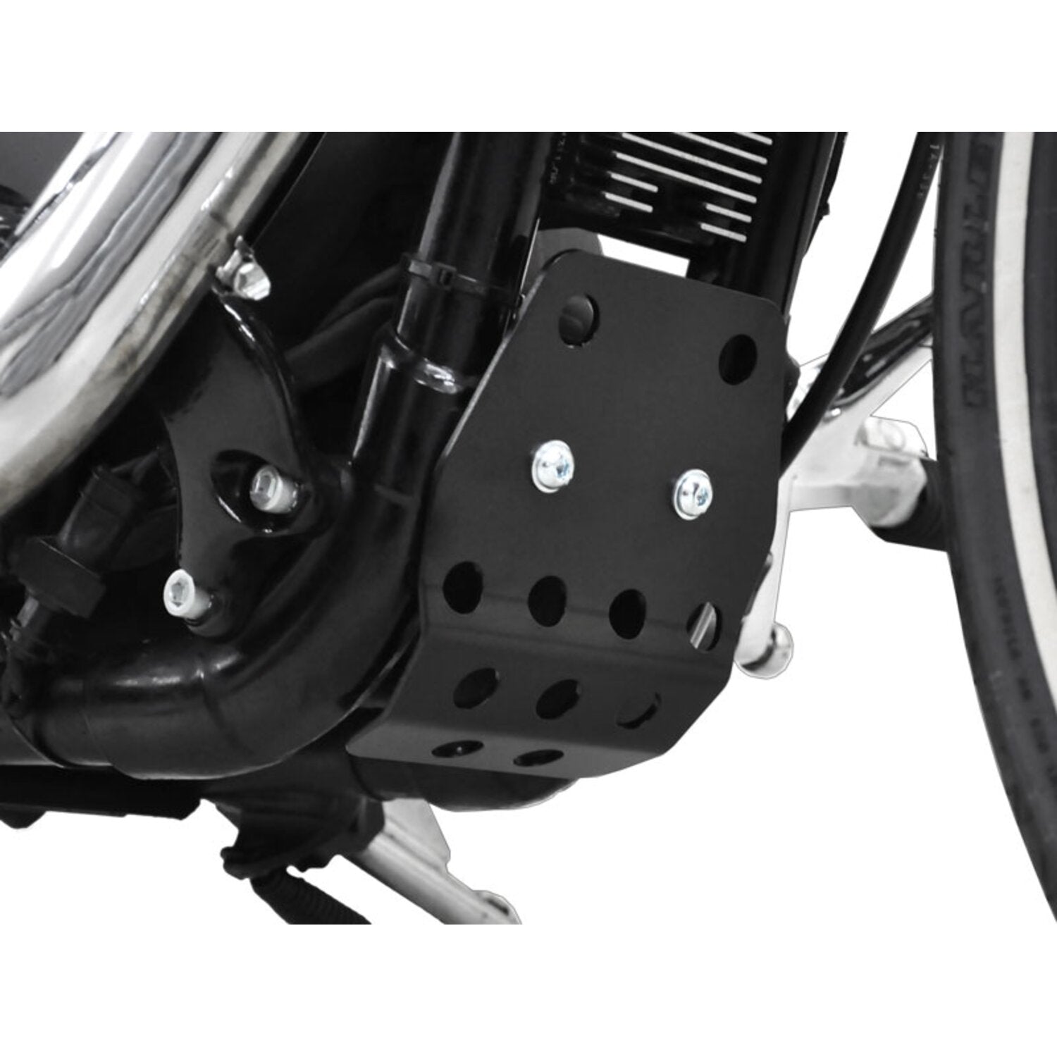 Zieger XL Sportster engine protector - Black