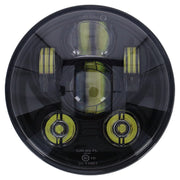 MCS Bright 5-3/4" LED headlamp unit - Black