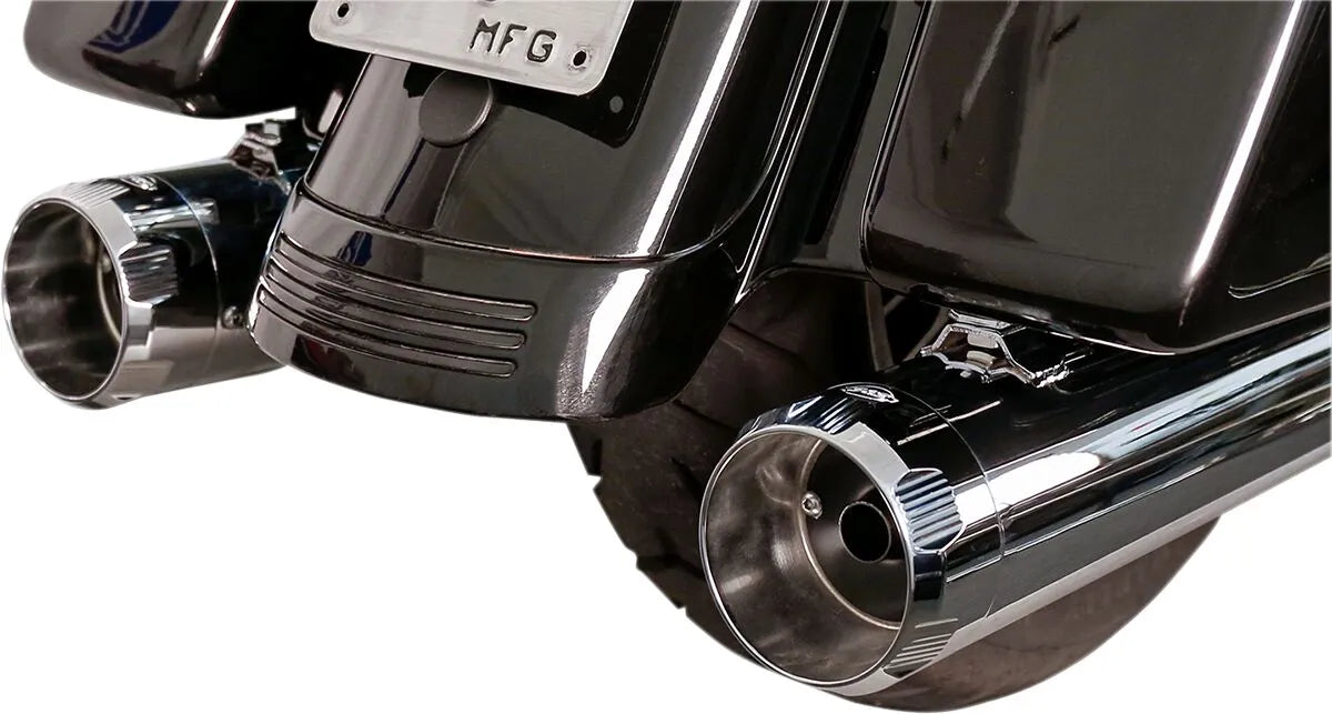 S&S Cycle Mk45 Slip-On Schalldämpfer mit Thruster Endkappen - ECE Straßenzulassung
