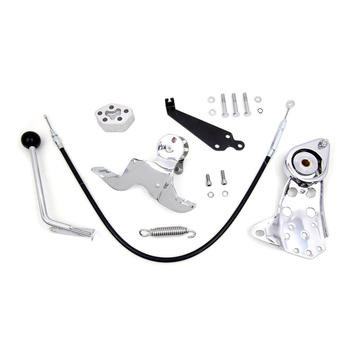 MCS Jockey shifter conversion kit - Chrome