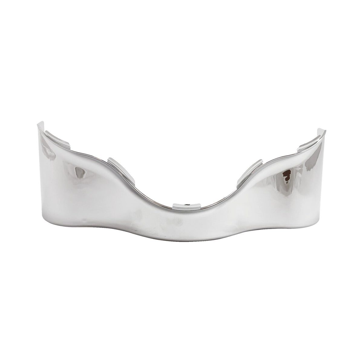 MCS Lower outer batwing fairing trim skirt - Chrome