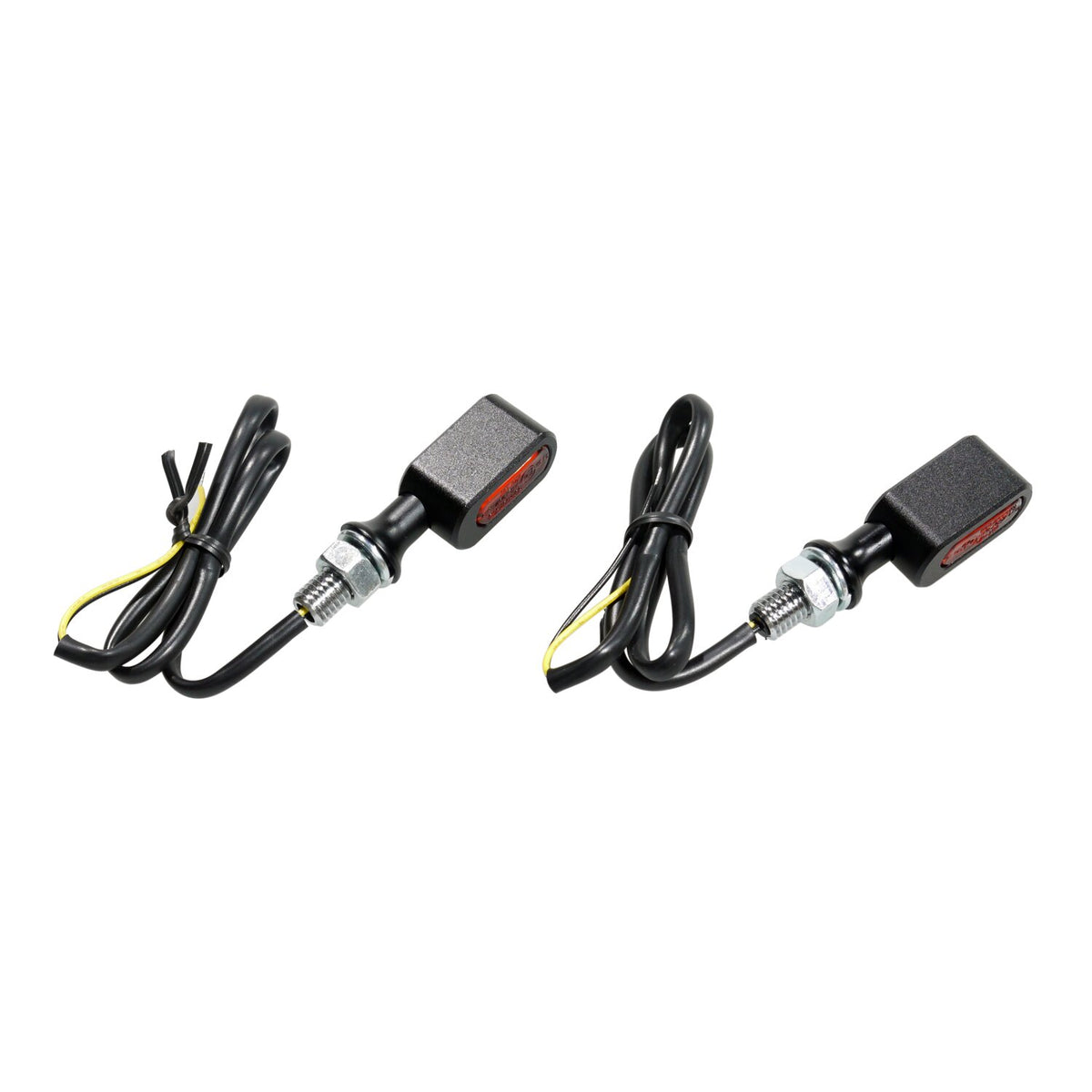 MCS Fastline LED turn signal set - Black amber lens