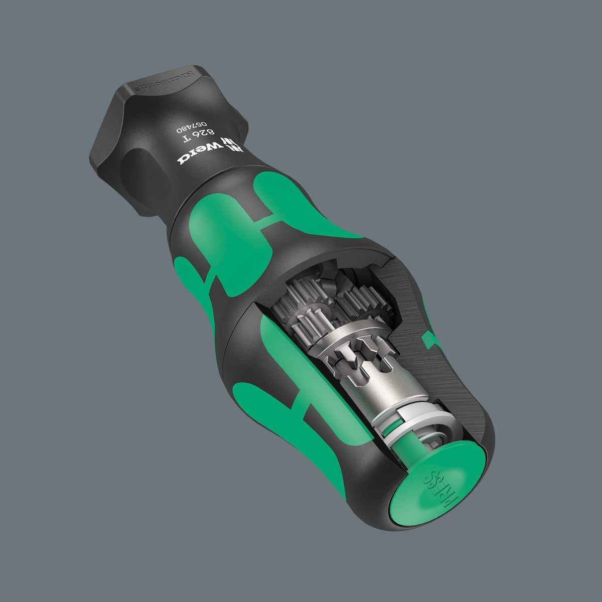 Wera Kraftform 1/4" bit holding Turbo bit driver handle