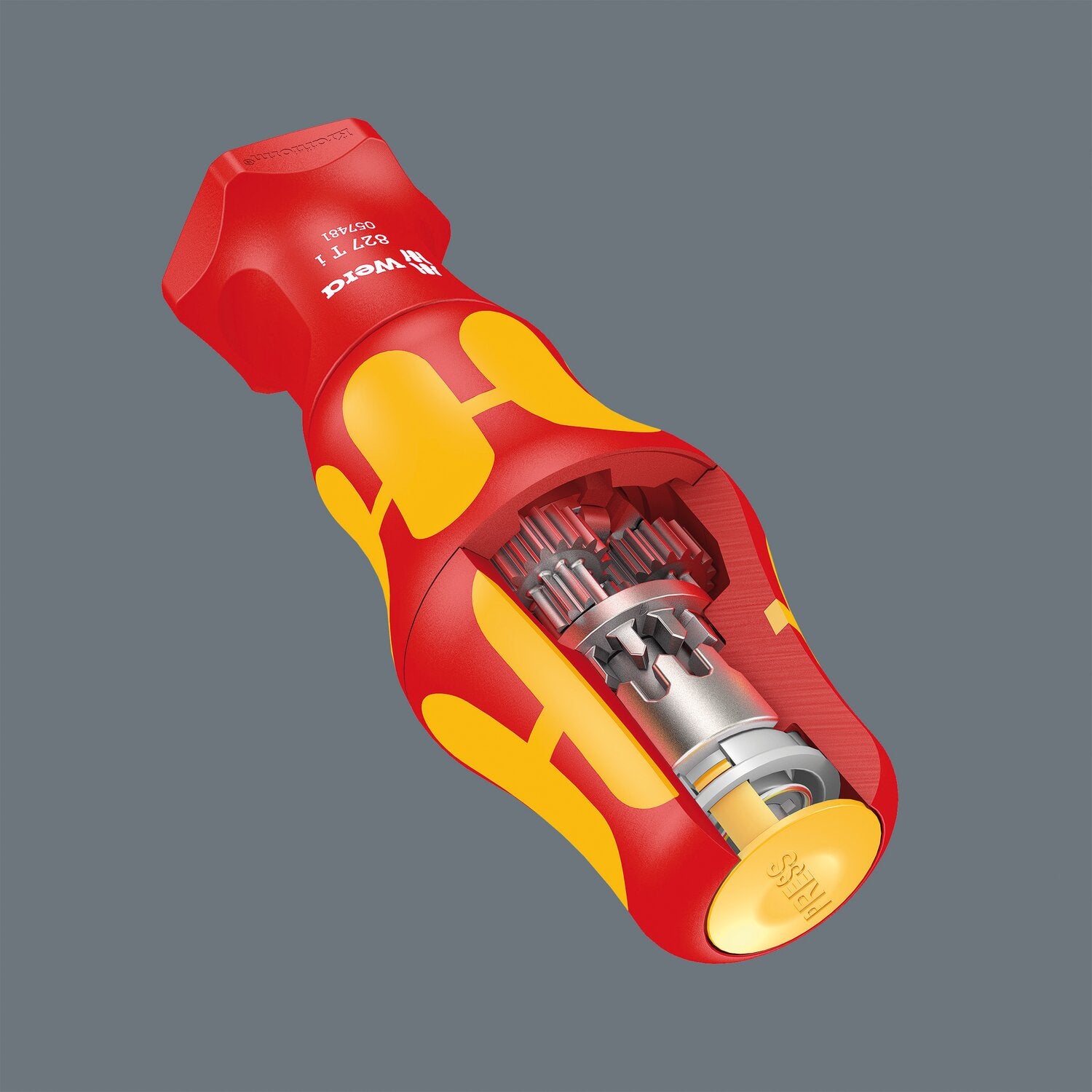 Wera Kraftform turbo handholder T i 827 serie