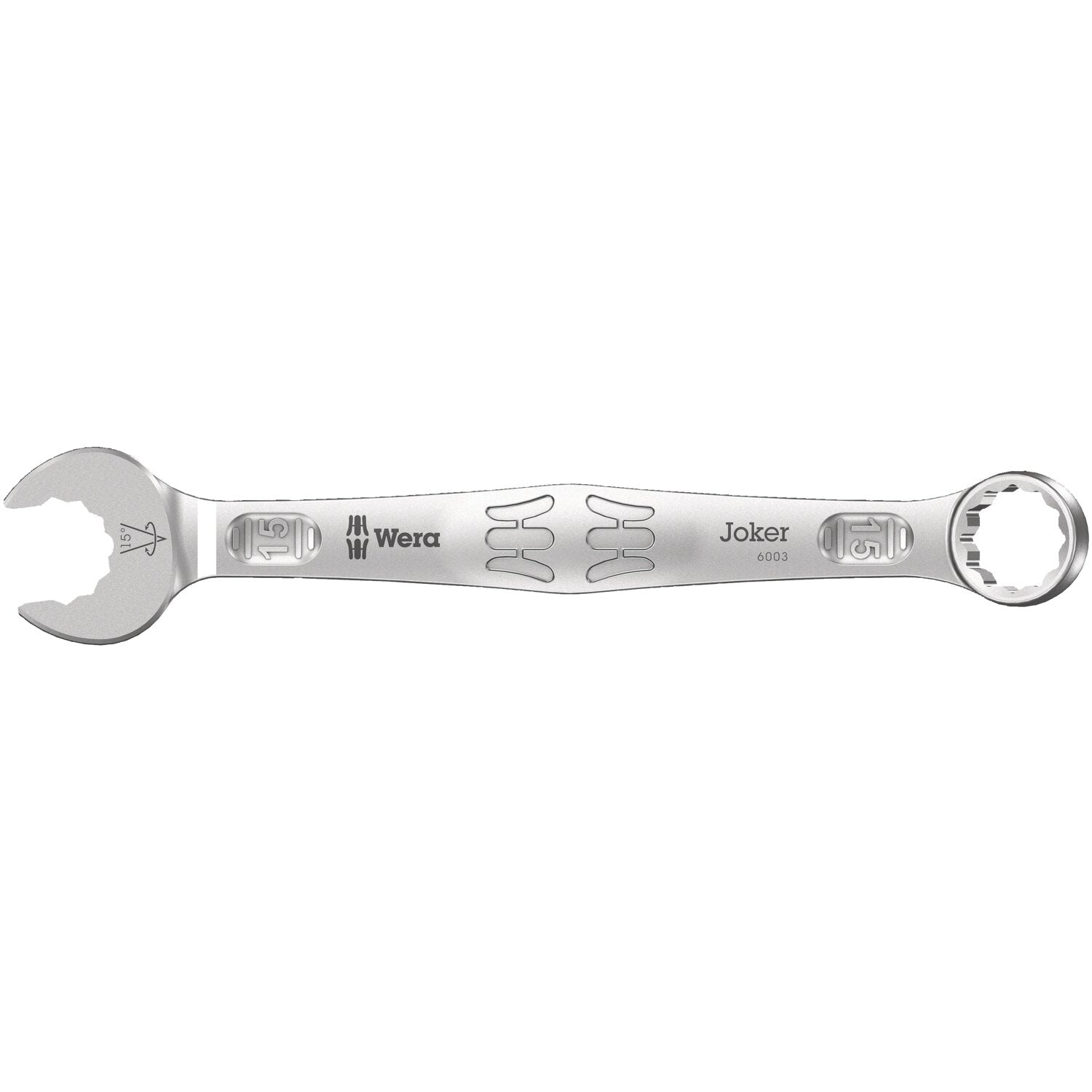 Wera wrenches open/box end 15mm Joker 6003 series metric