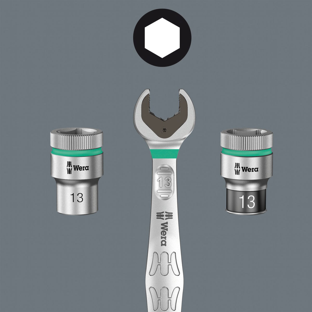 Wera wrench open/ box end 11/16" Joker 6003 series