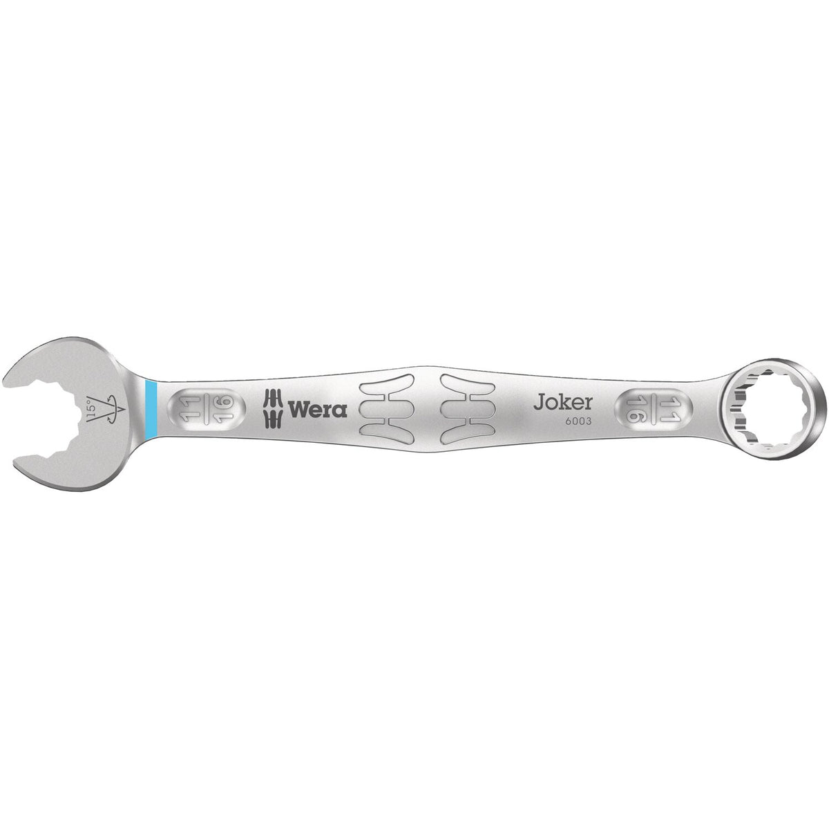 Wera wrench open/ box end 11/16" Joker 6003 series