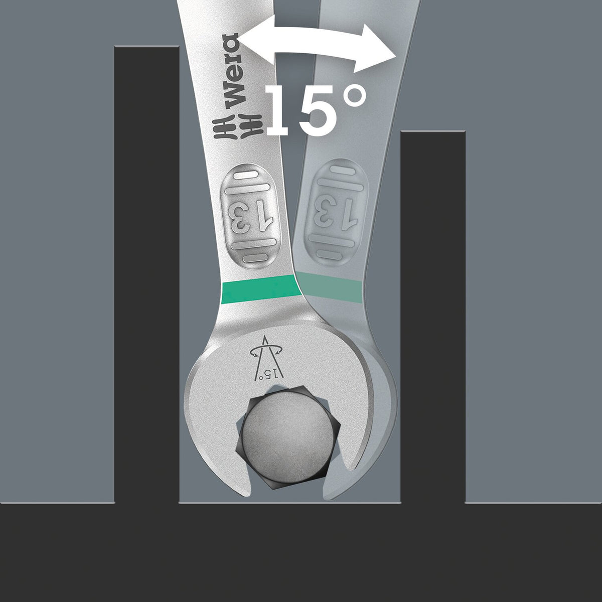 Wera wrench open/ box end 3/4" Joker 6003 series