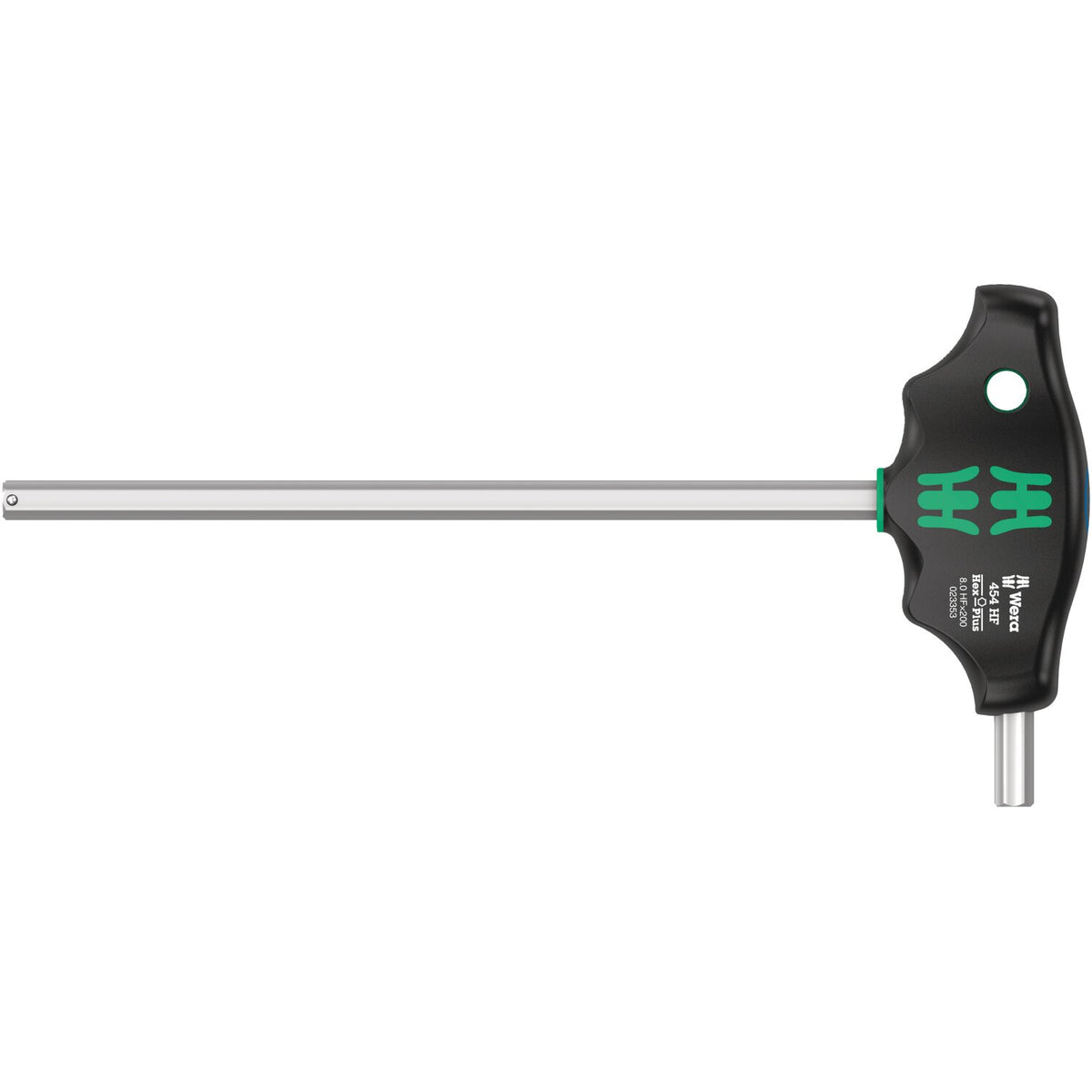 Wera HF T-handle hexdriver series 454 Size 8
