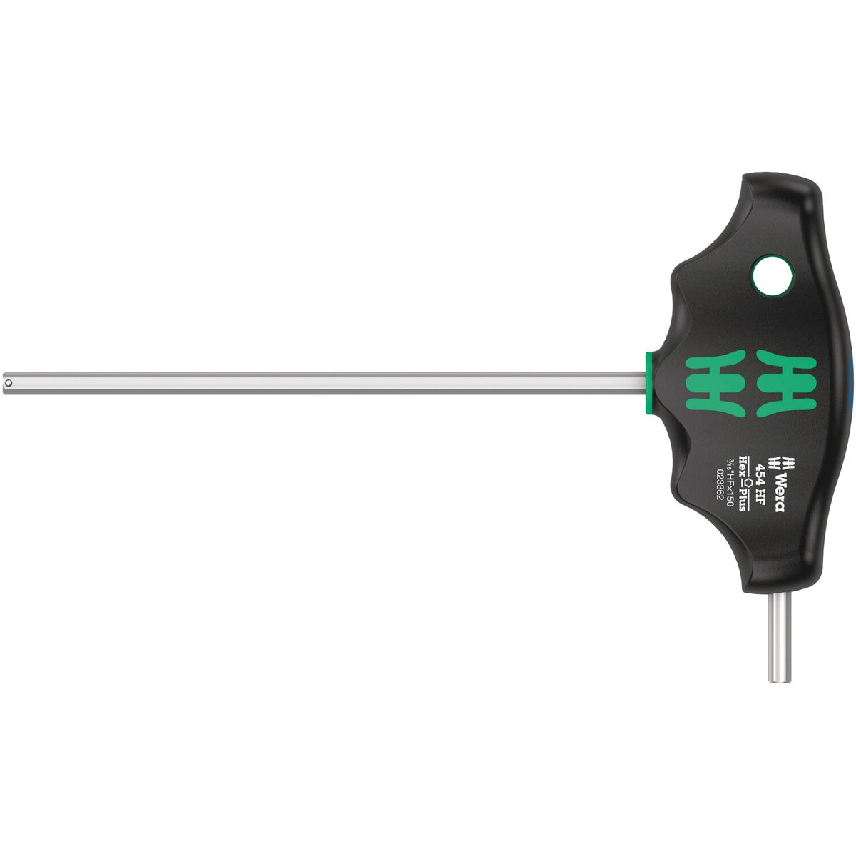Wera HF T-handle hexdriver series 454 Size 3/16"