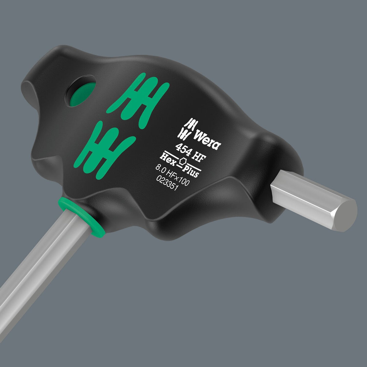 Wera HF T-handle hexdriver series 454 Size 3/8"