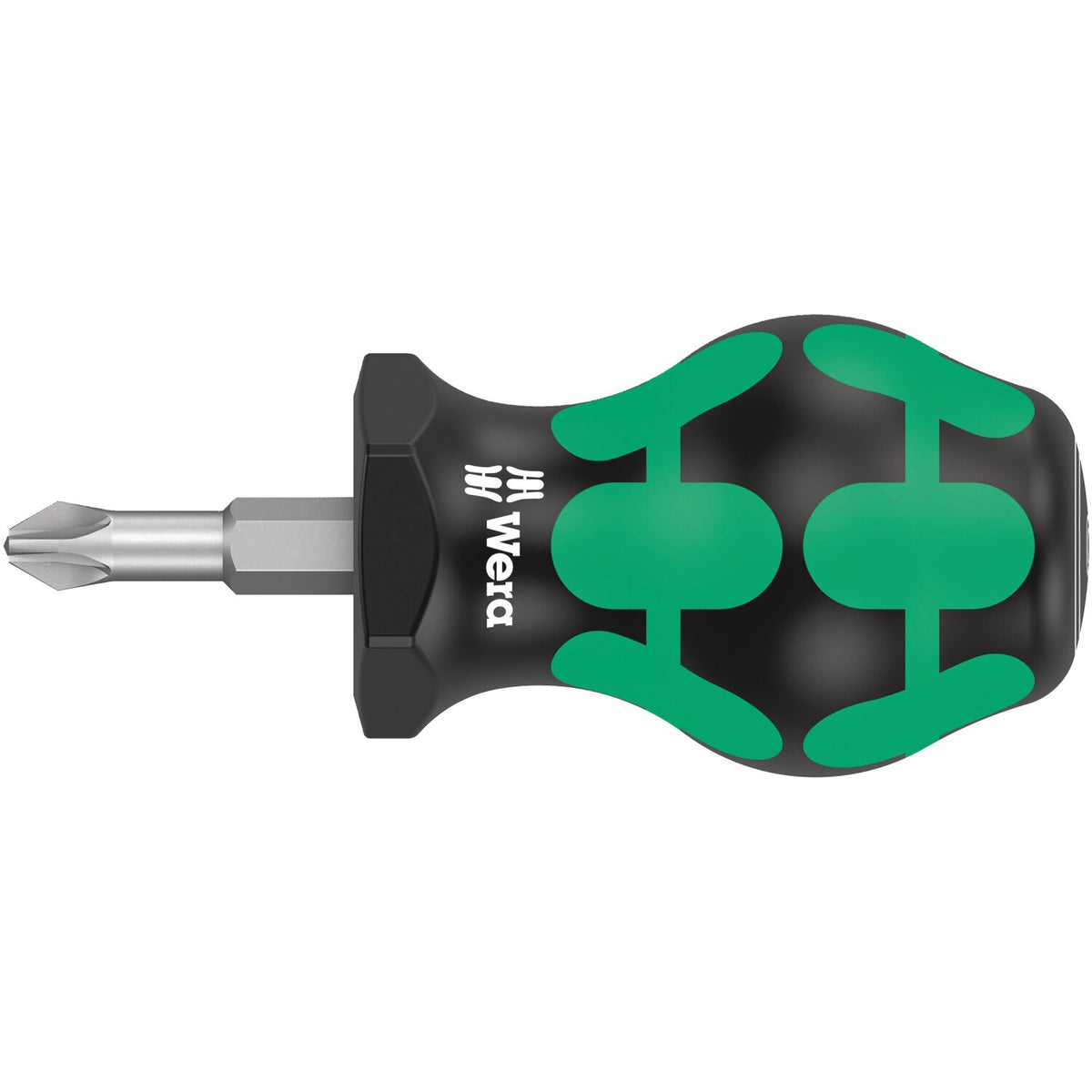 Wera Stubby screwdriver series 355 PZ2 for Pozidriv screws