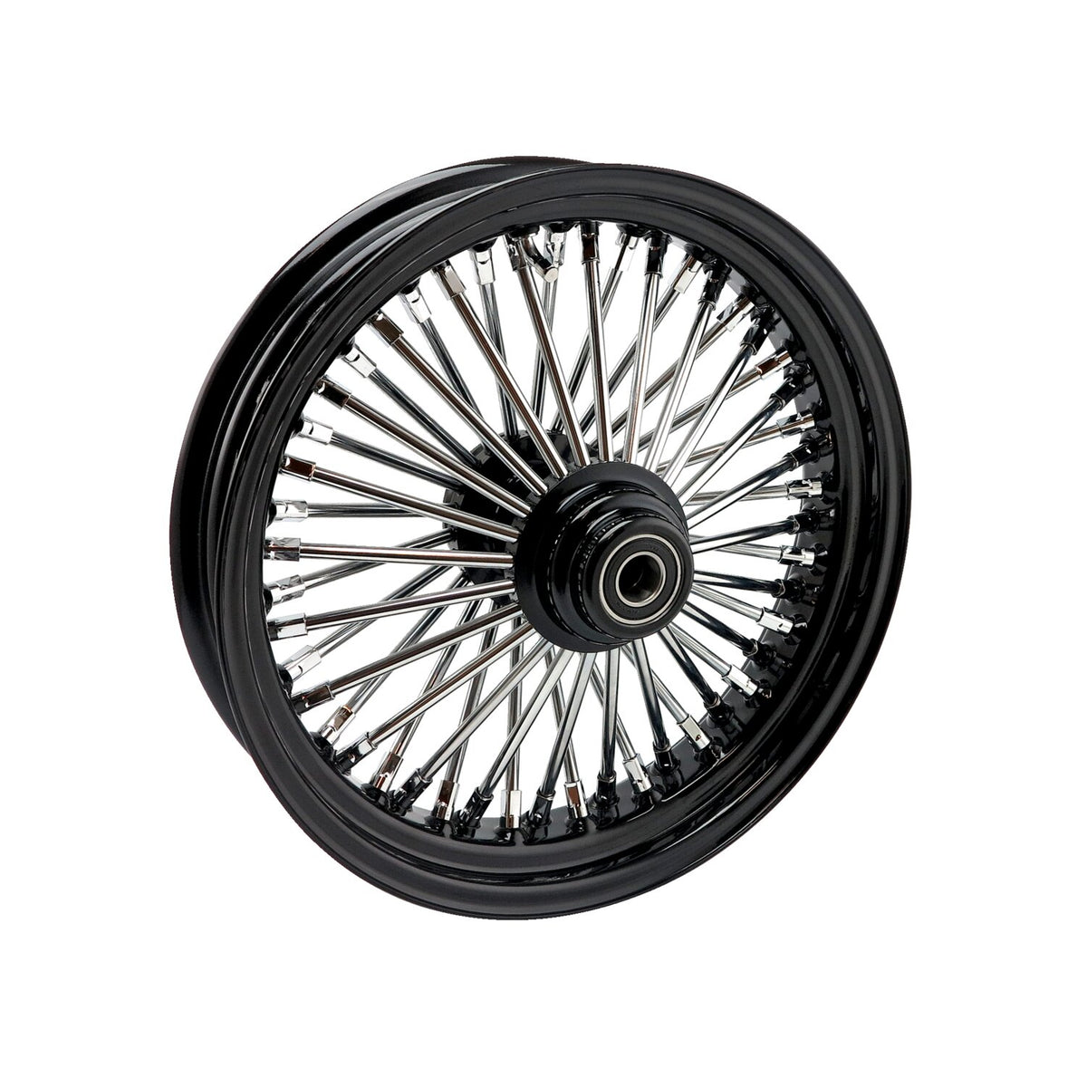 MCS radial 48 fat spoke front wheel 3.50 x 16 SF black