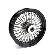 MCS radial 48 fat spoke rear wheel 3.50 x 16 black