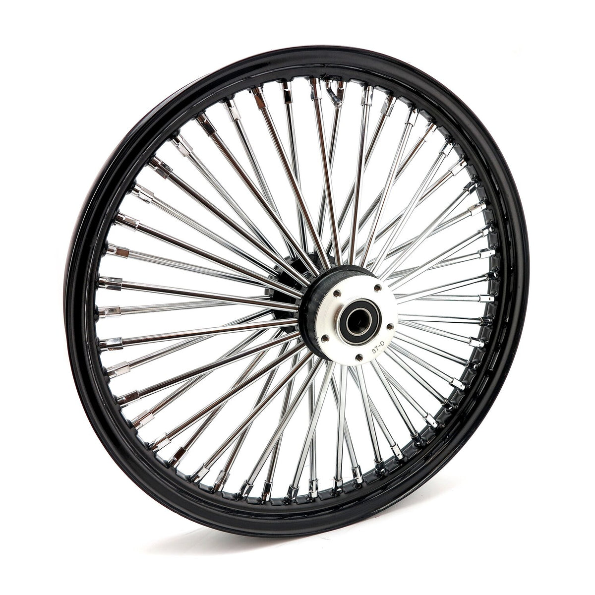 MCS radial 48 fat spoke front wheel 2.15 x 21 DF black