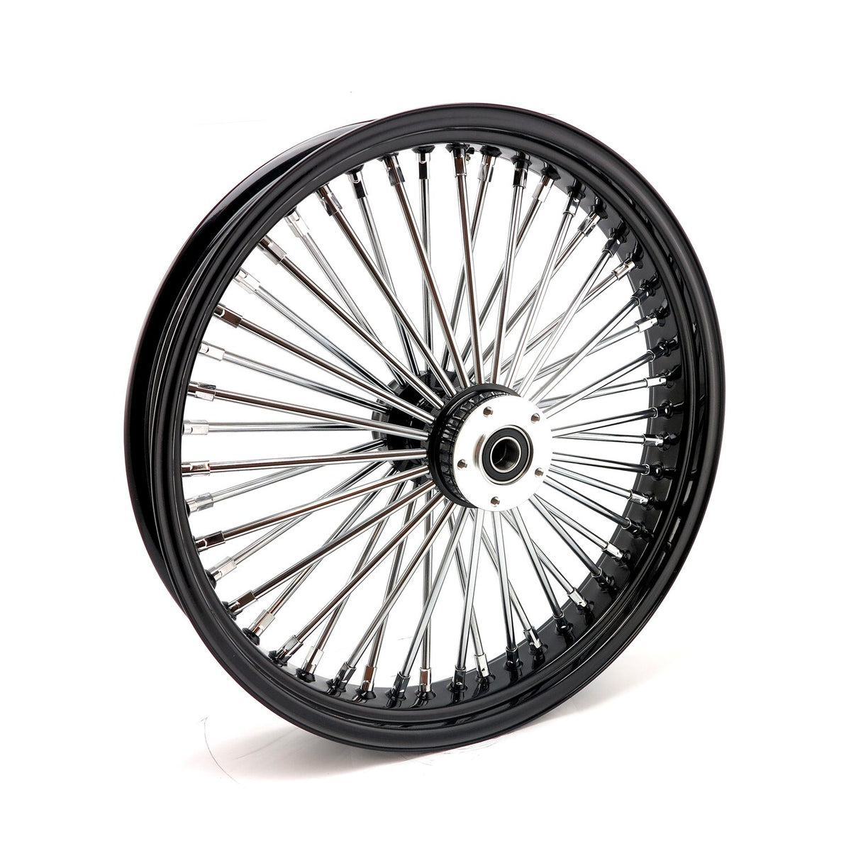 MCS radial 48 fat spoke front wheel 3.50 x 21 DF black