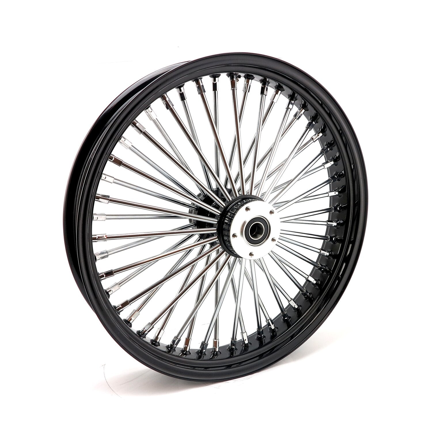 MCS radial 48 fat spoke front wheel 3.50 x 21 DF black