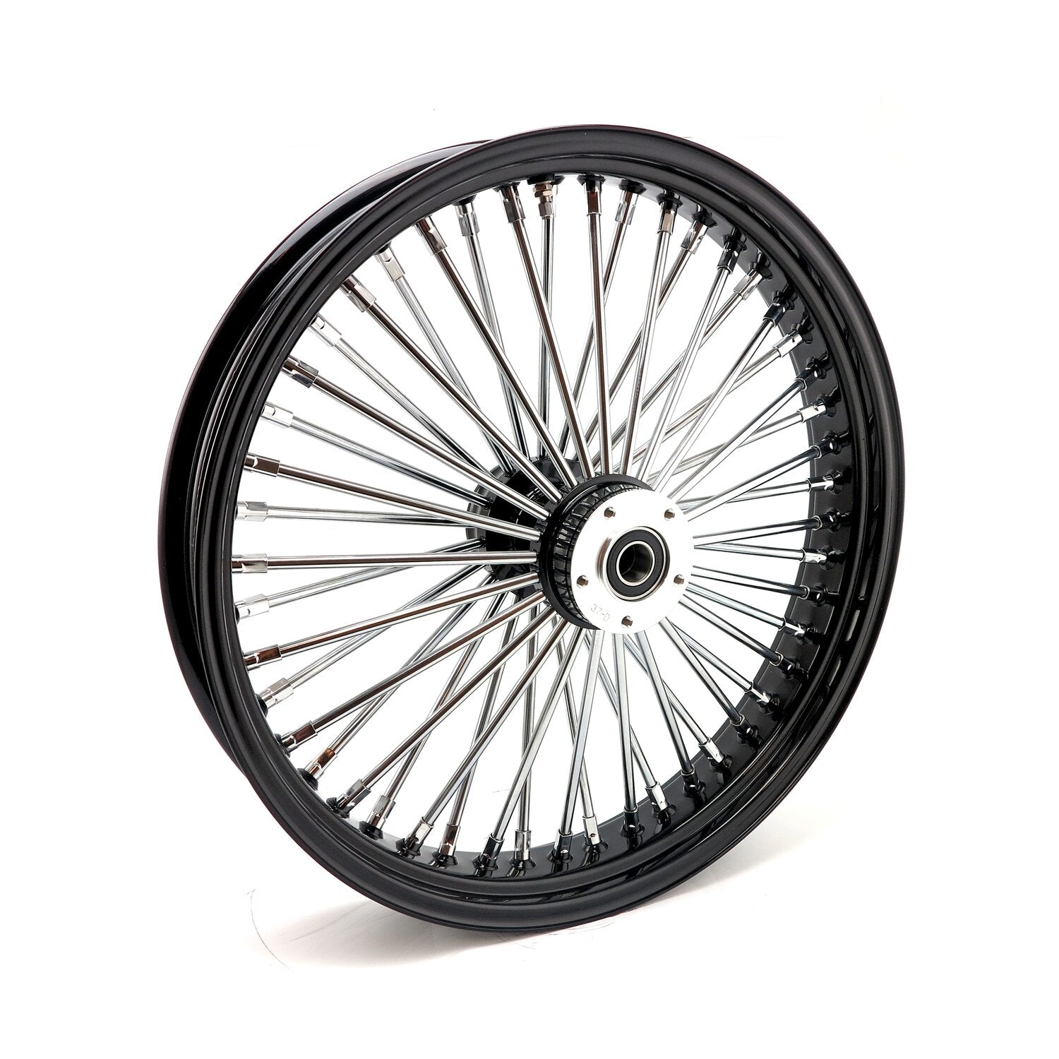 MCS radial 48 fat spoke front wheel 3.50 x 21 DF black