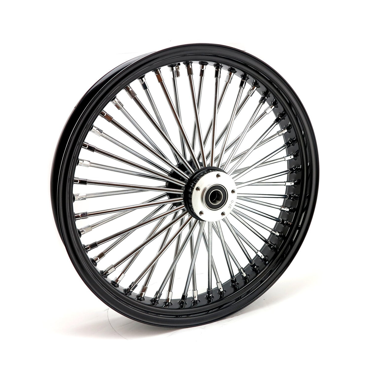 MCS radial 48 fat spoke front wheel 3.50 x 21 SF black