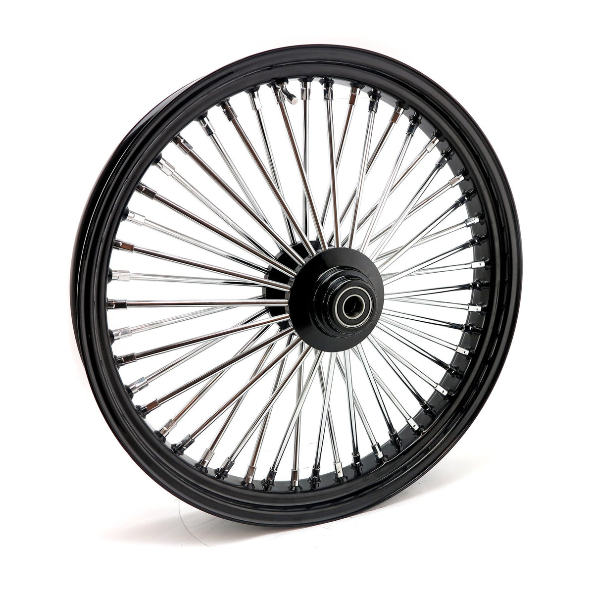 MCS radial 48 fat spoke front wheel 3.50 x 23 SF black