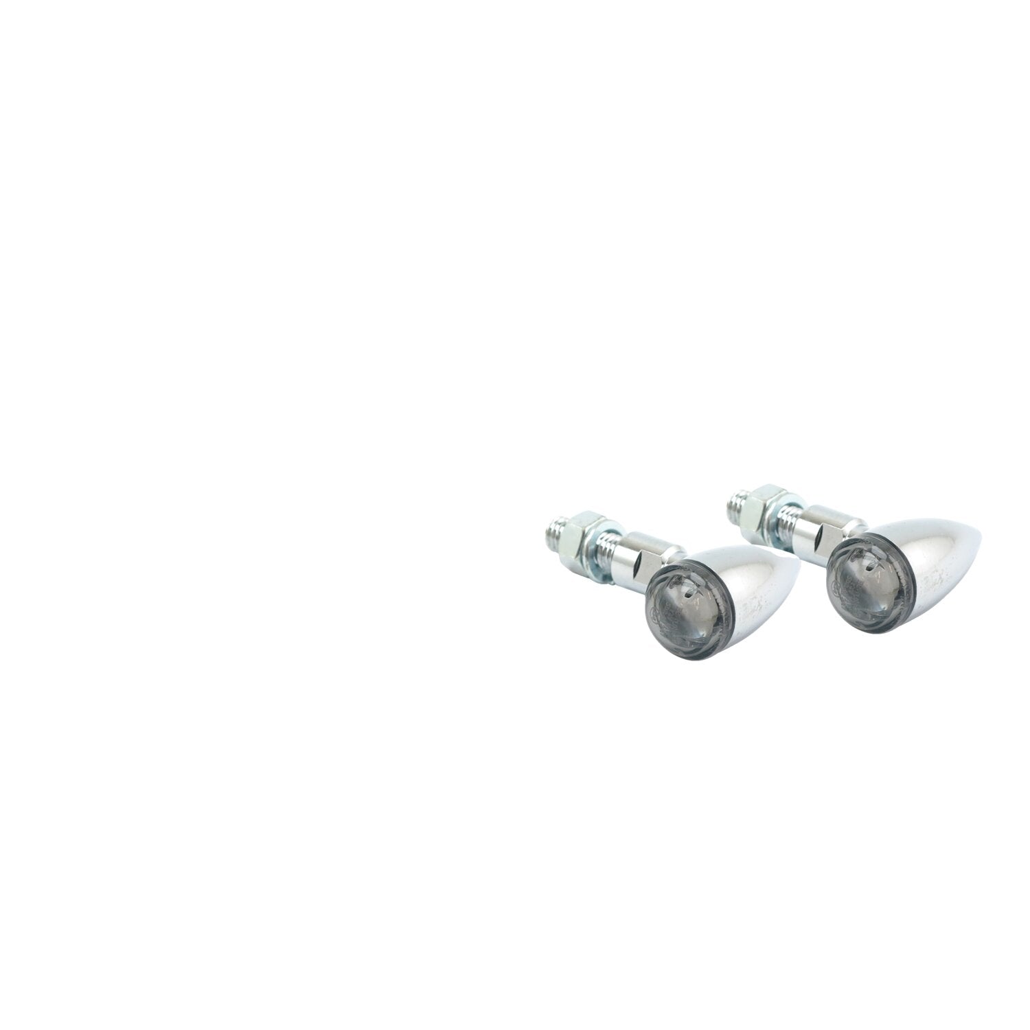 MCS PB2 LED turn signals chrome smoke lens