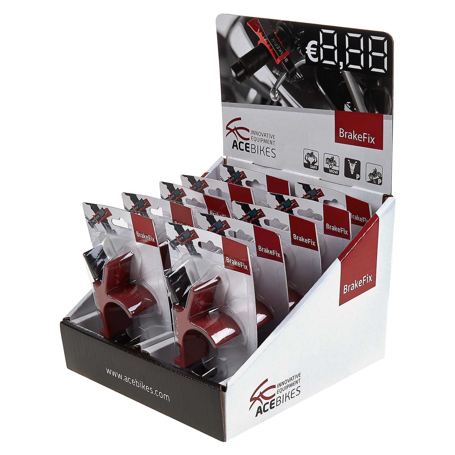 AceBikes BrakeFix Counter Display