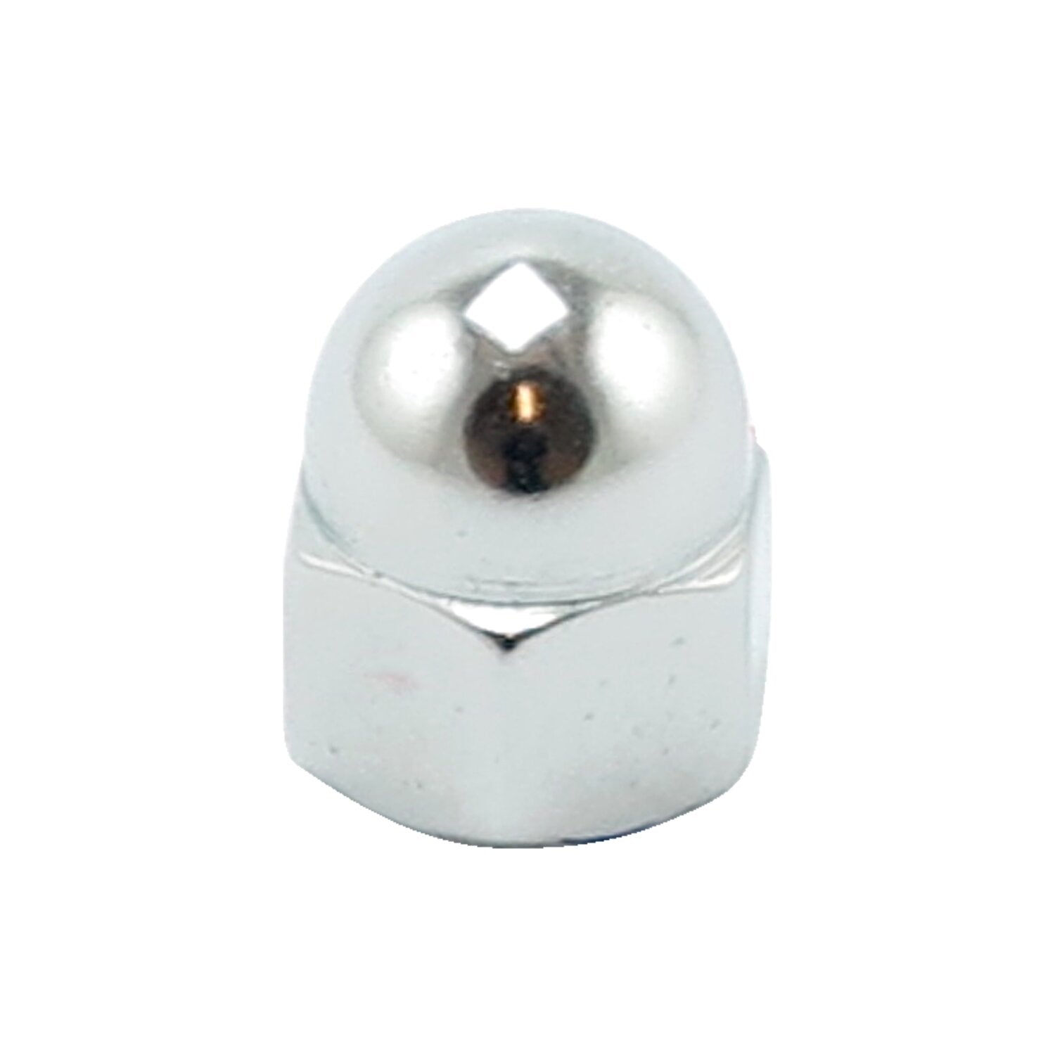 Colony M8 x 1.25 acorn nuts chrome - Low Crown