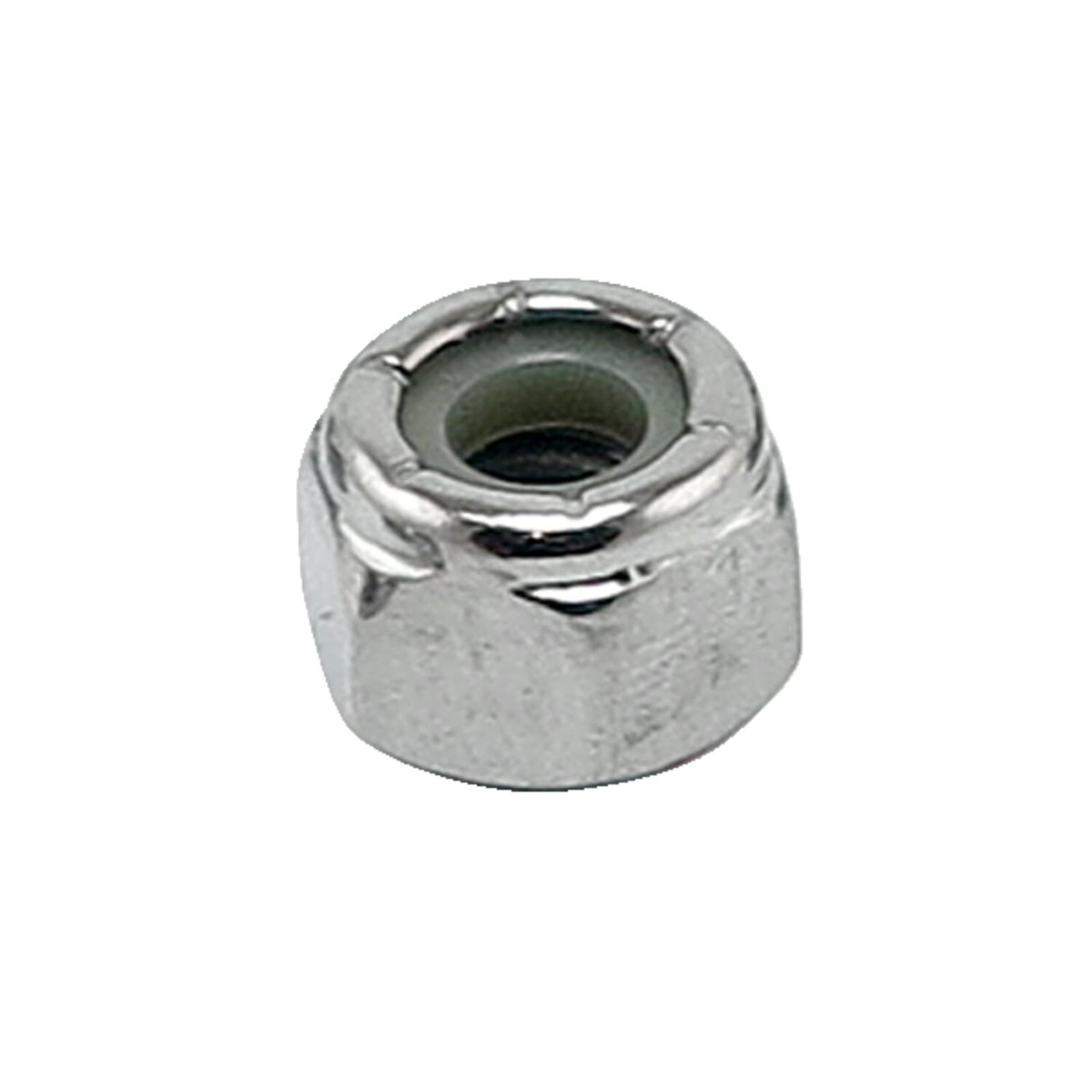 Colony 5/8-18 nylon insert lock nuts chrome