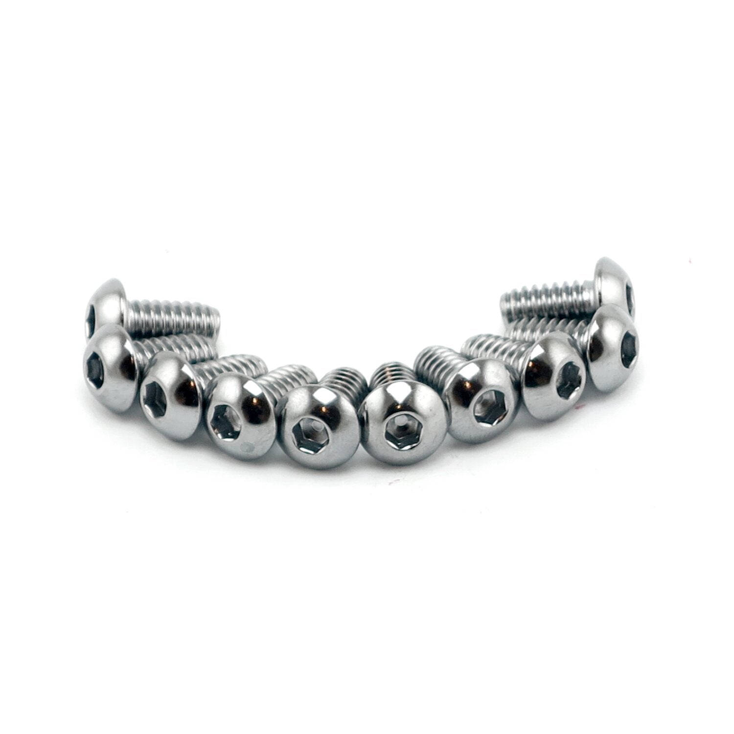 Colony 5/16-24 x 2 button head allen bolts chrome