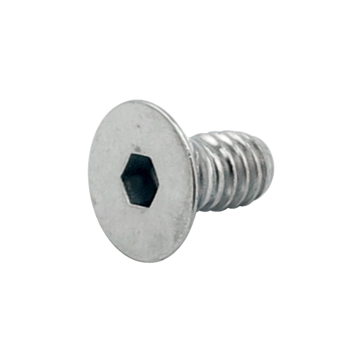 Colony 1/4-28 x 3/4 flat head allen bolts chrome