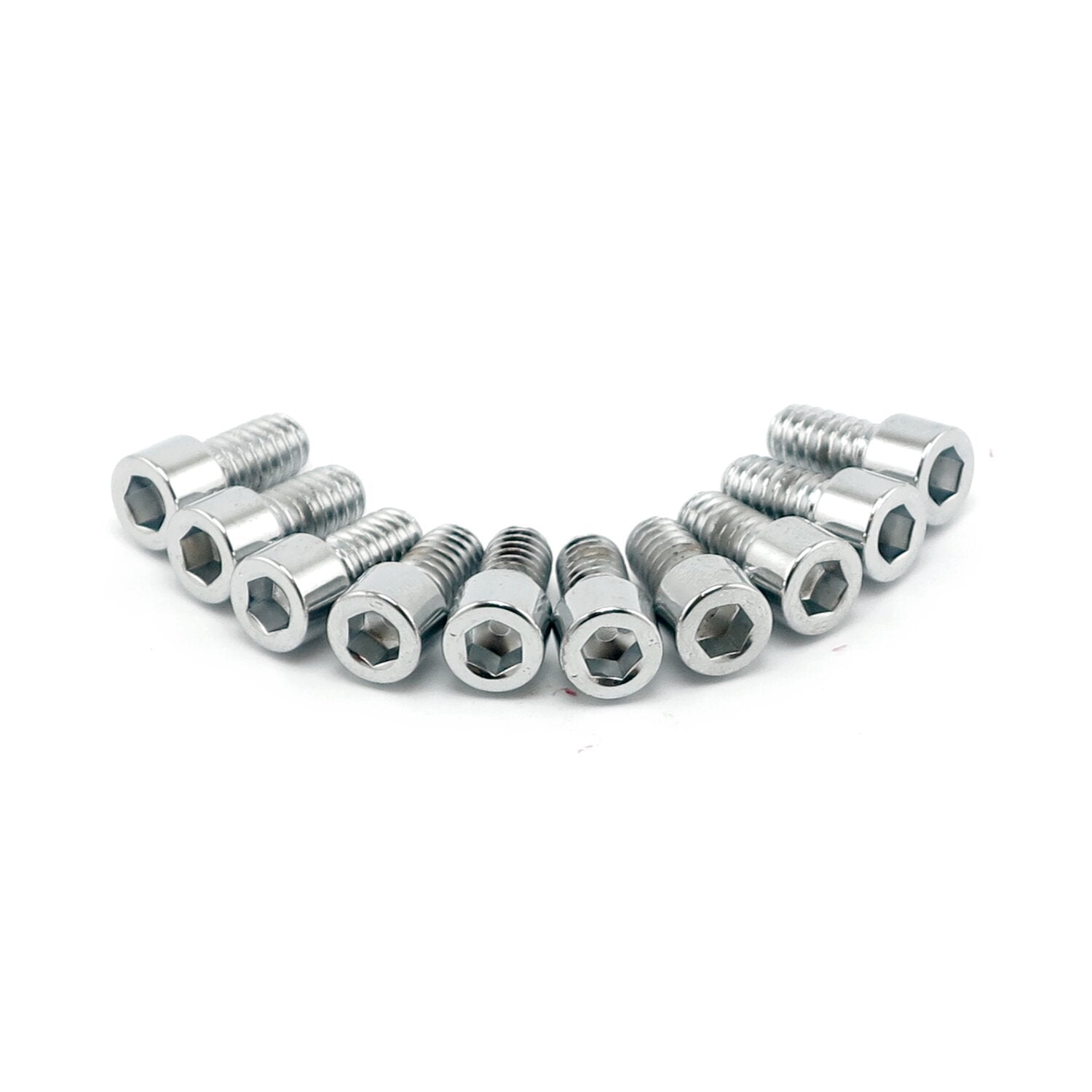 Colony 3/8-16 x 3-1/4 allen bolts polished chrome