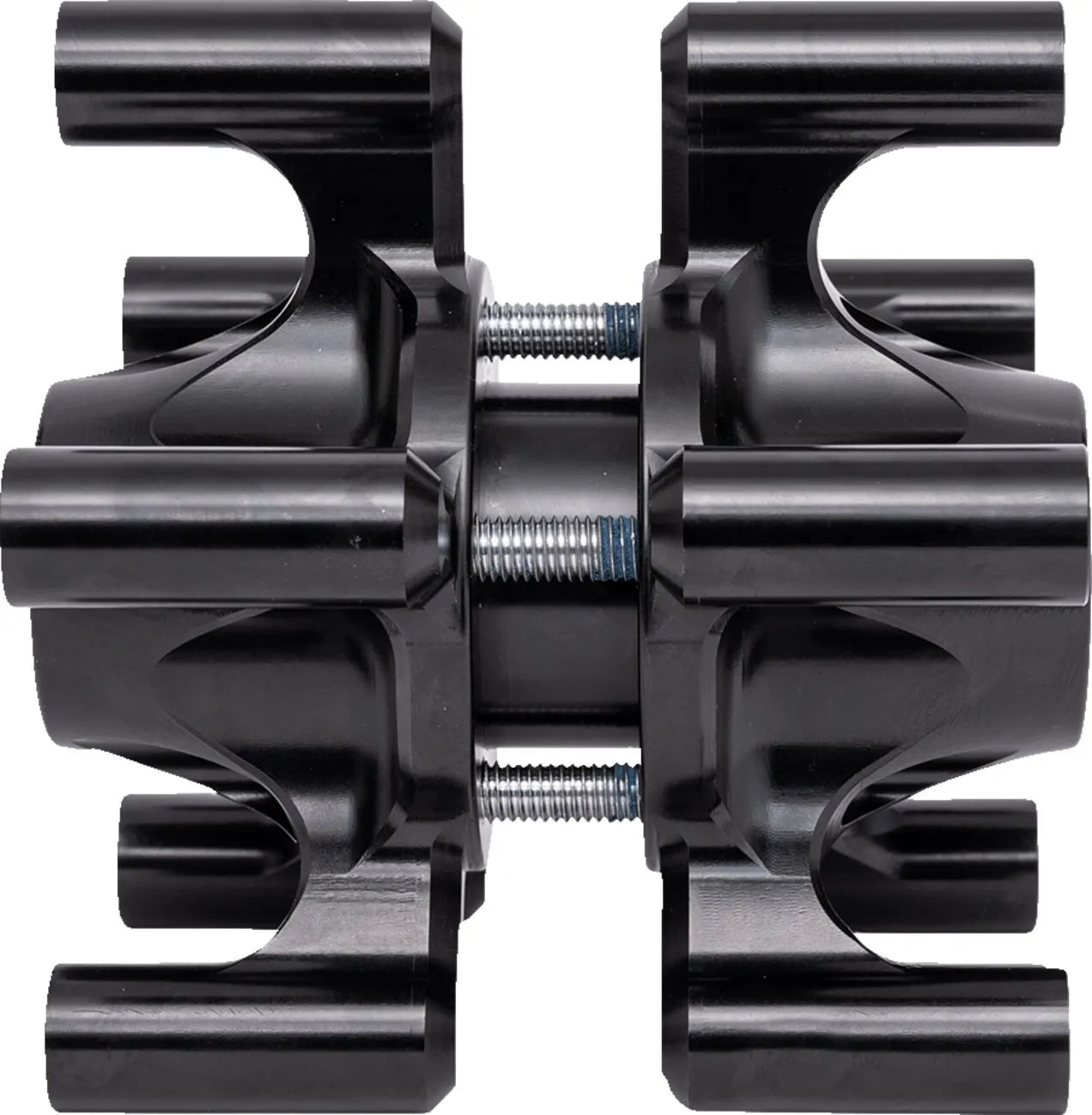 Arlen Ness Spider Wheel Hub - Black Anodized