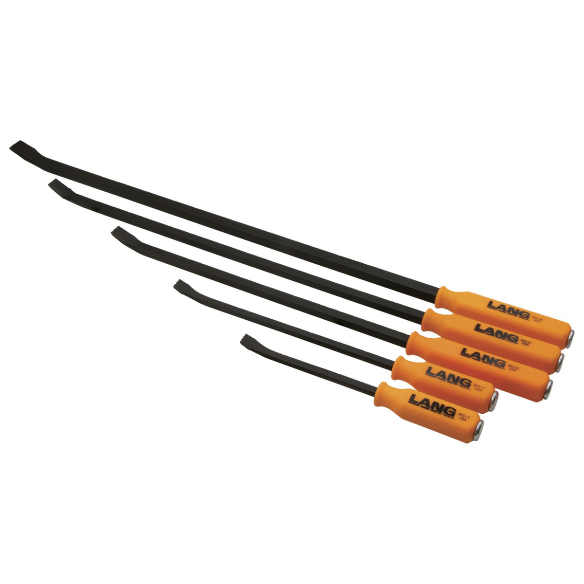 Lang Tools pry bars - 5-piece set