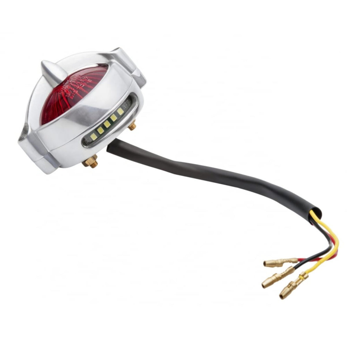 Motone Bel Air LED taillight - Polished no bracket - ECE