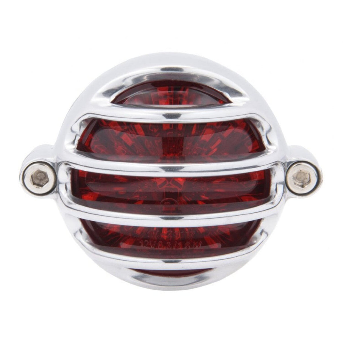 Motone Lecter LED taillight - Polished no bracket - ECE