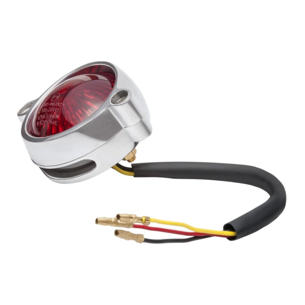 Motone Eldorado LED taillight - Polished no bracket - ECE