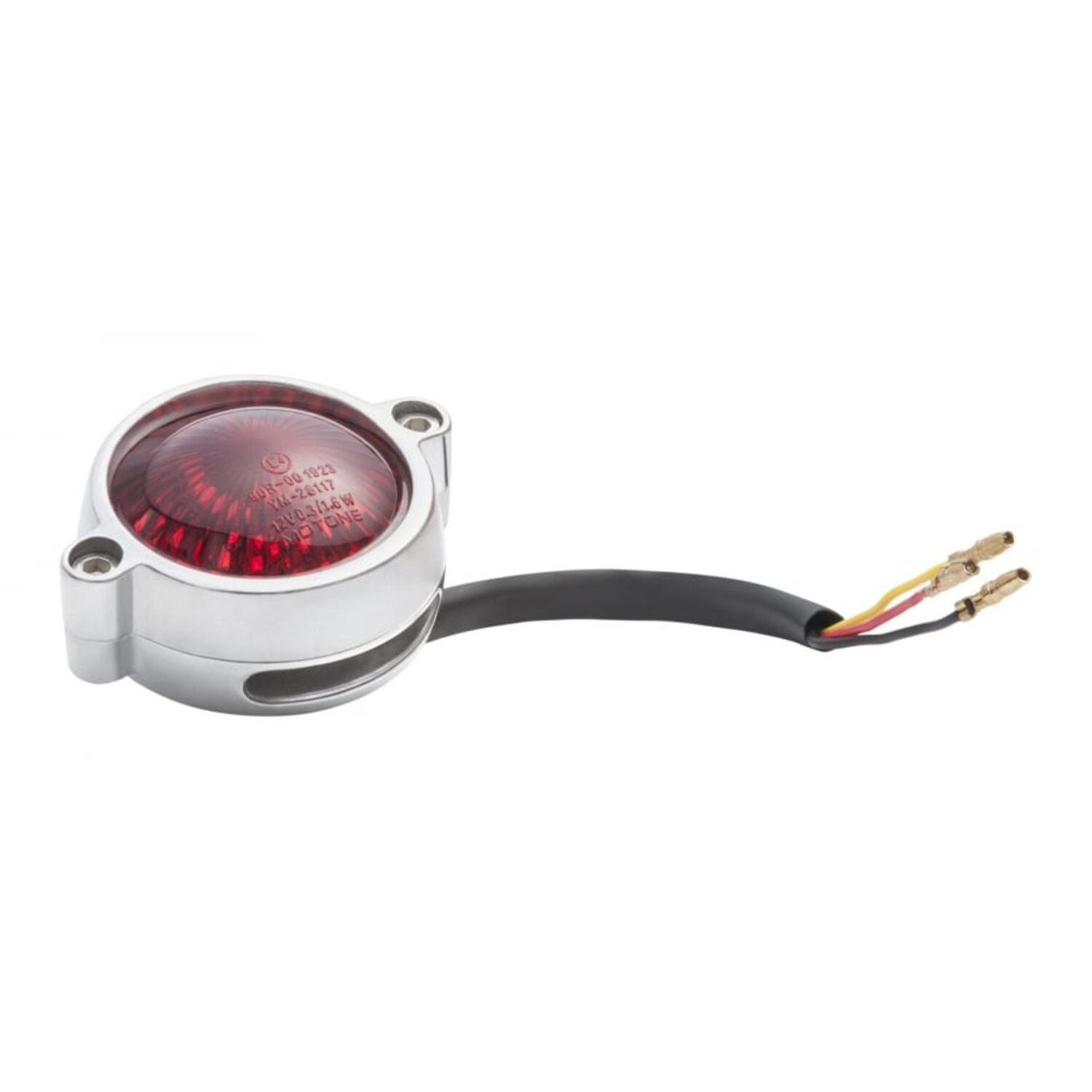 Motone Eldorado LED taillight - Polished no bracket - ECE