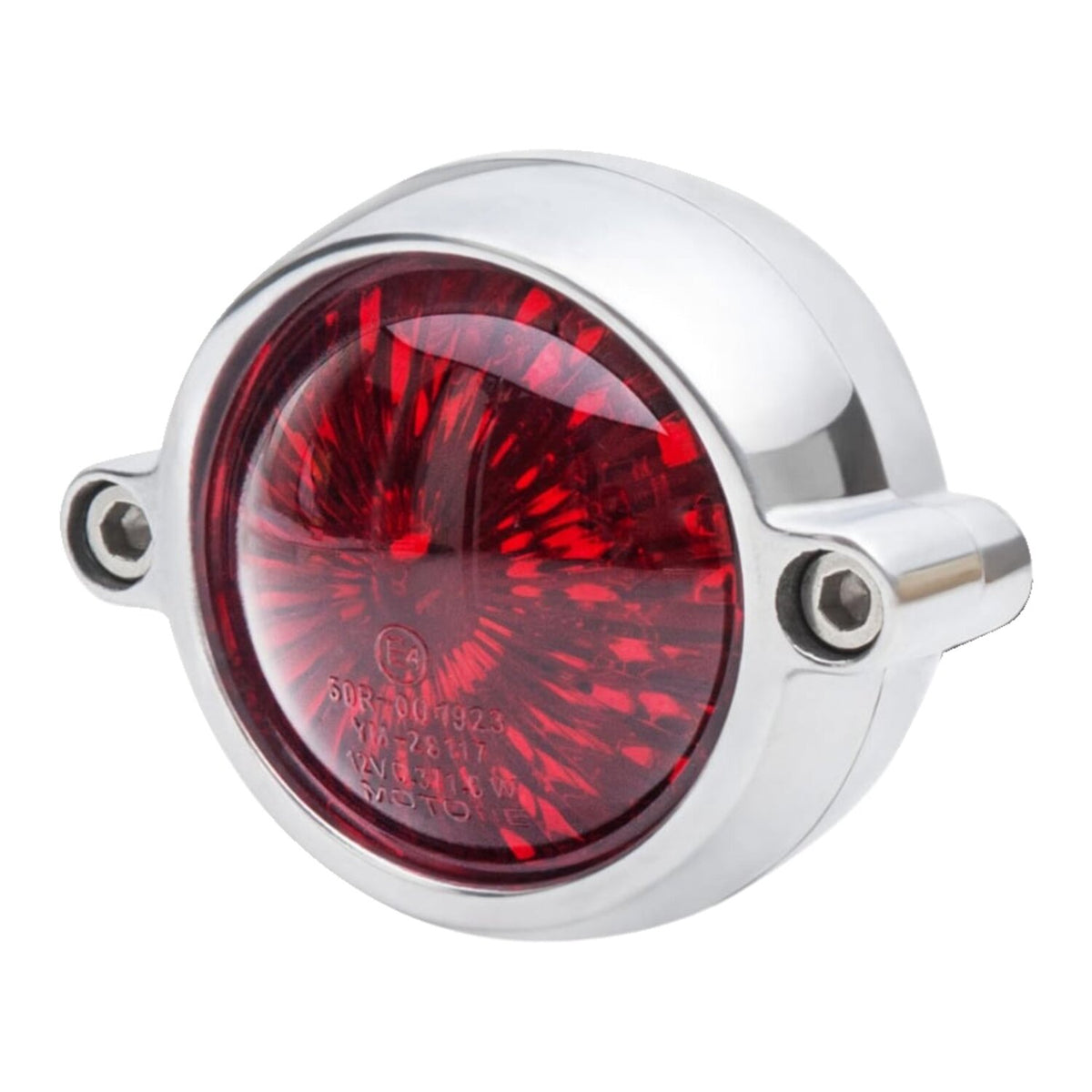 Motone Eldorado LED taillight - Polished no bracket - ECE