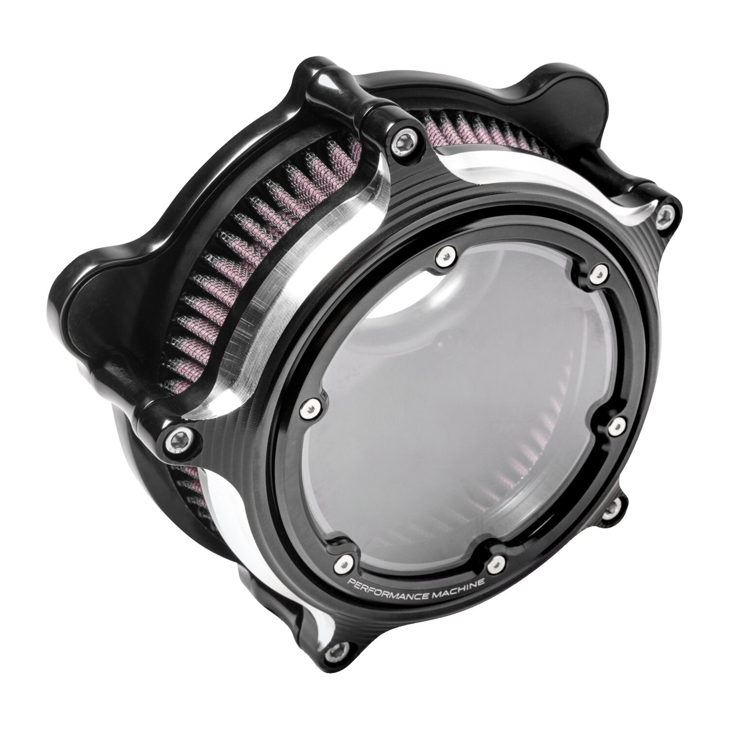 Performance Machine Vision air cleaner kit contrast cut