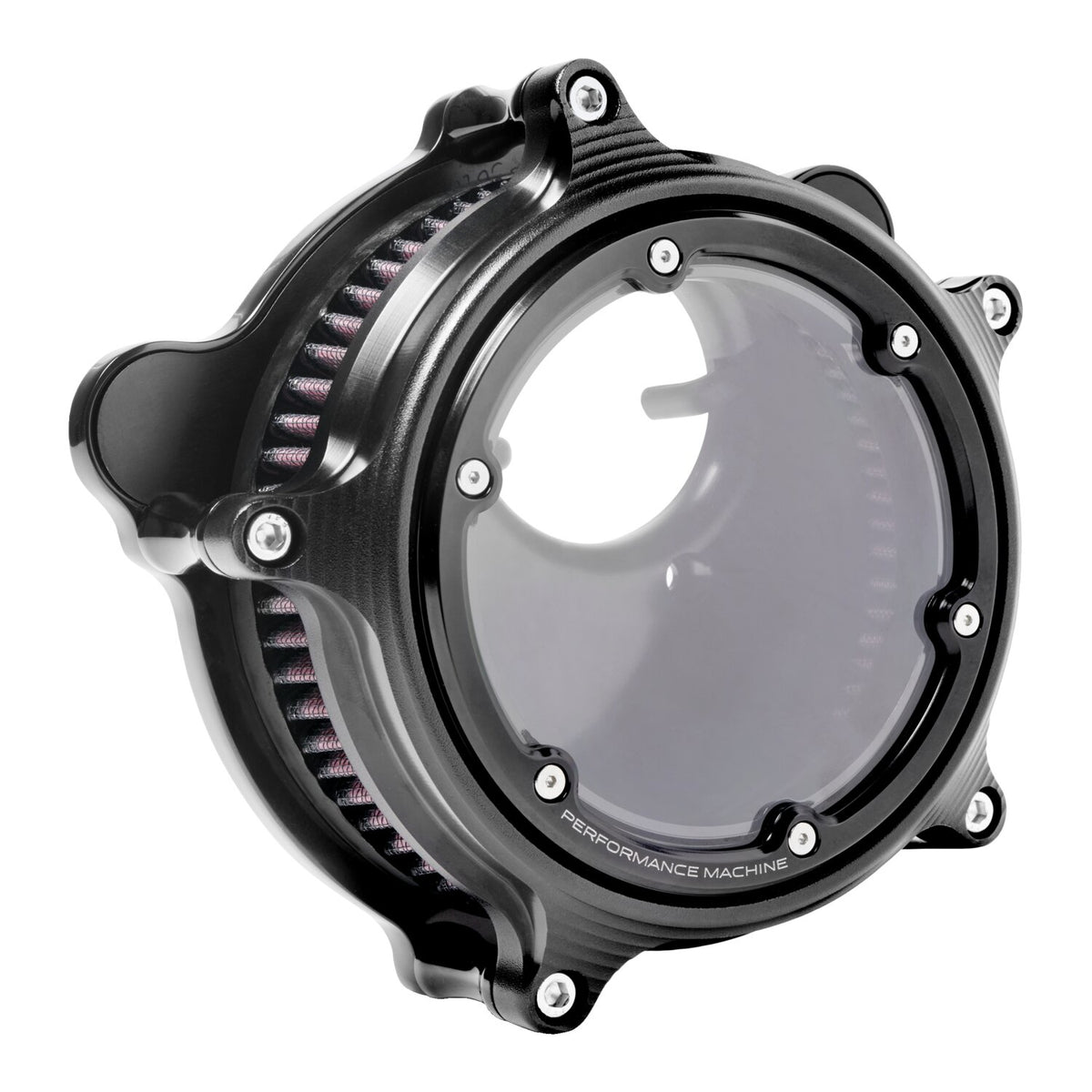 Performance Machine Vision air cleaner kit black Ops