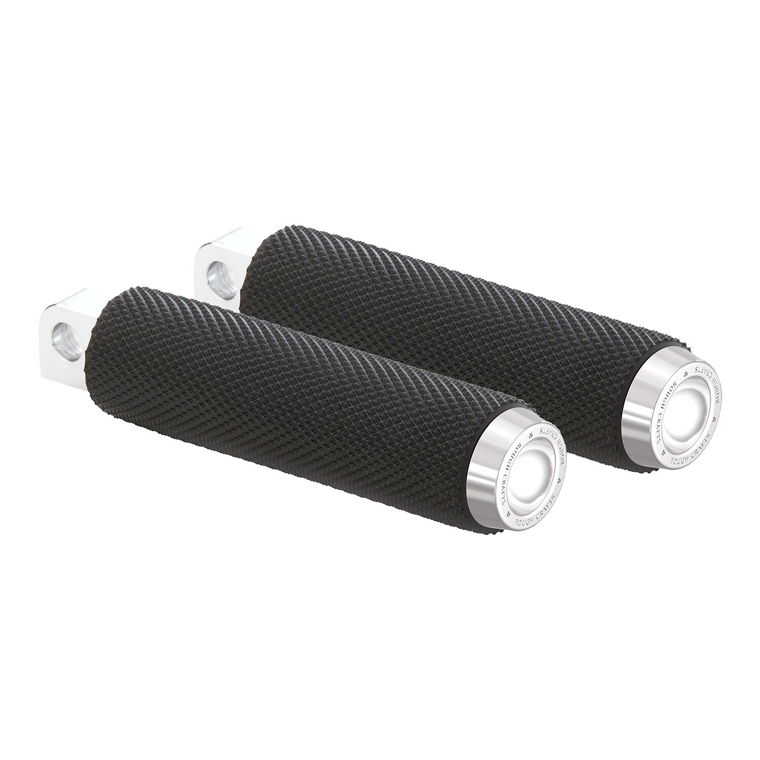 Rough Crafts rider foot pegs - Chrome