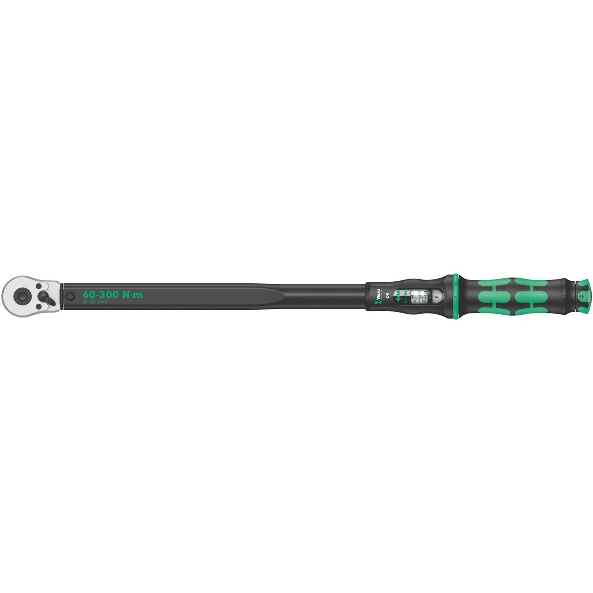Wera 1/2" drive torque wrench 60-300 Nm with ratchet