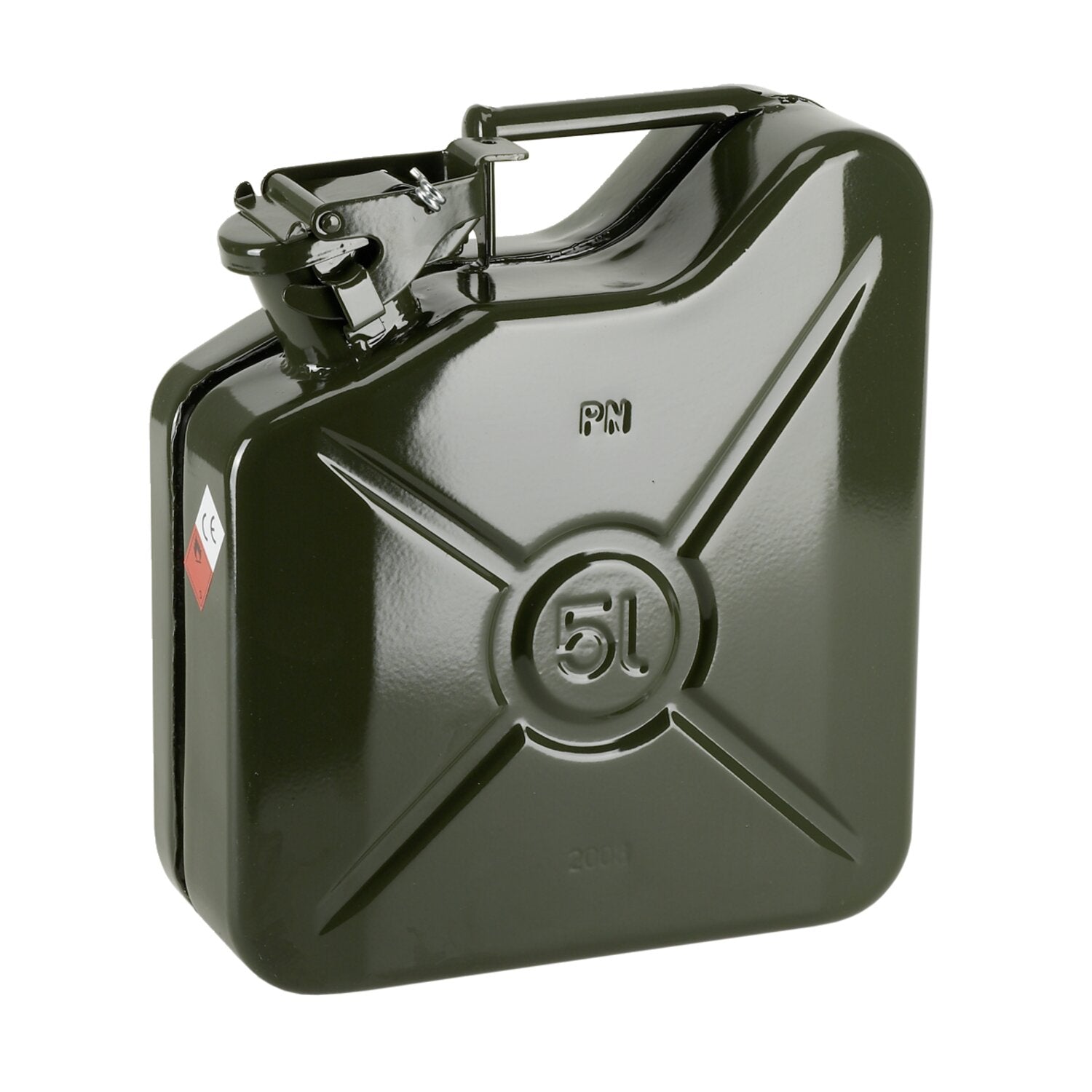 Pressol metal jerrycan - Olive green 5 liter